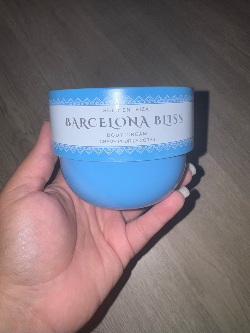 Barcelona Bliss Blue Body Cream by